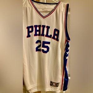Fanatics NBA Philadelphia 76'ers Ben Simmons #25 Tank Top Jersey Size L NWOT
